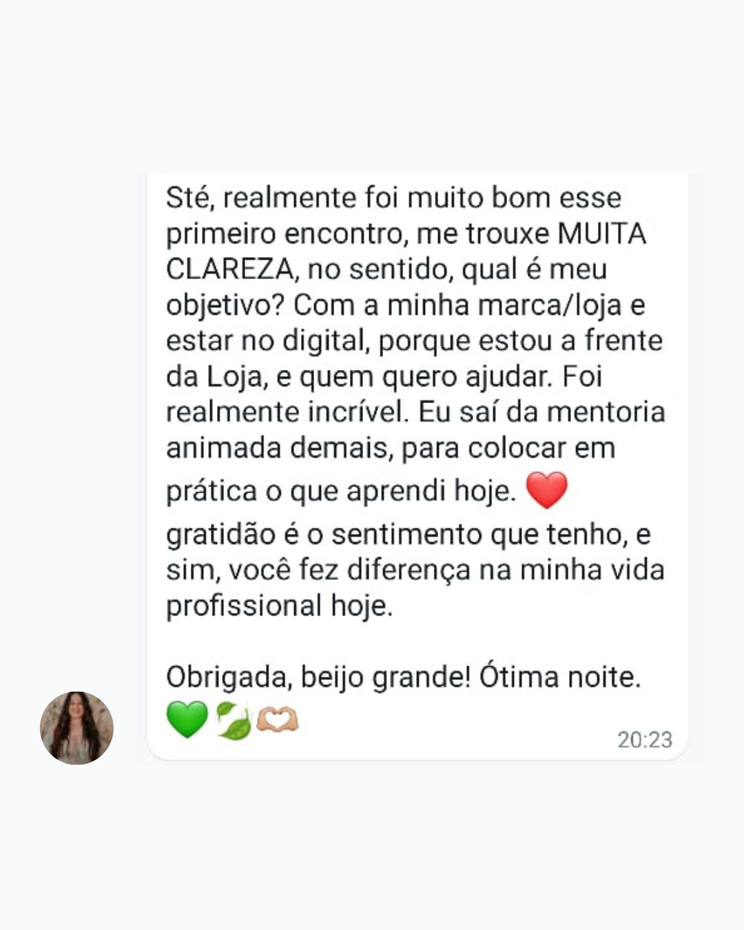 Depoimento Jessica