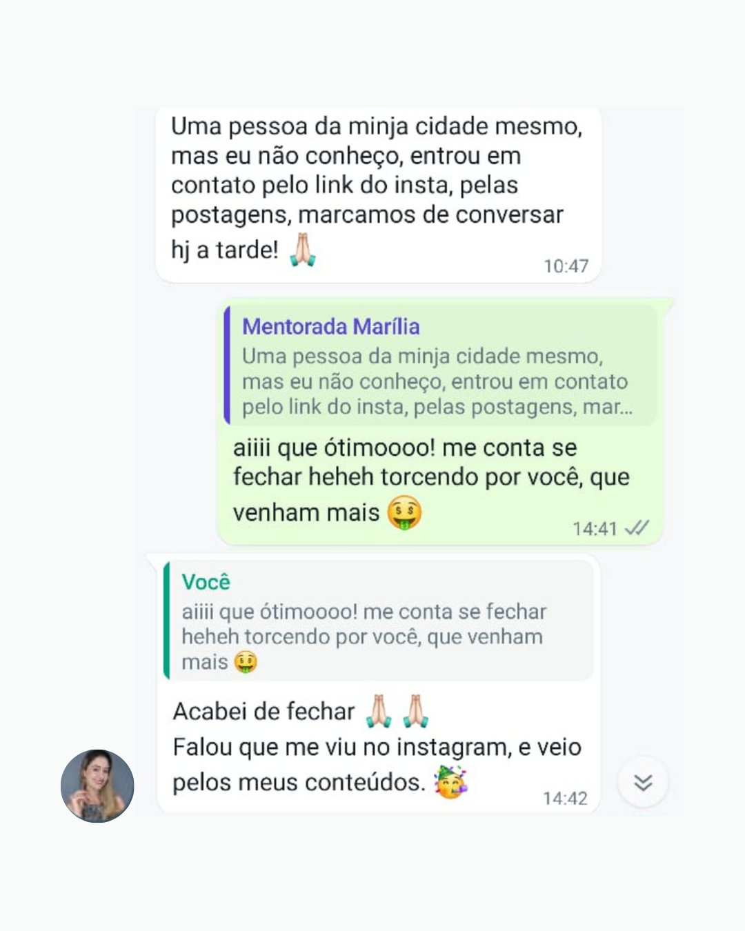 Depoimento Mari